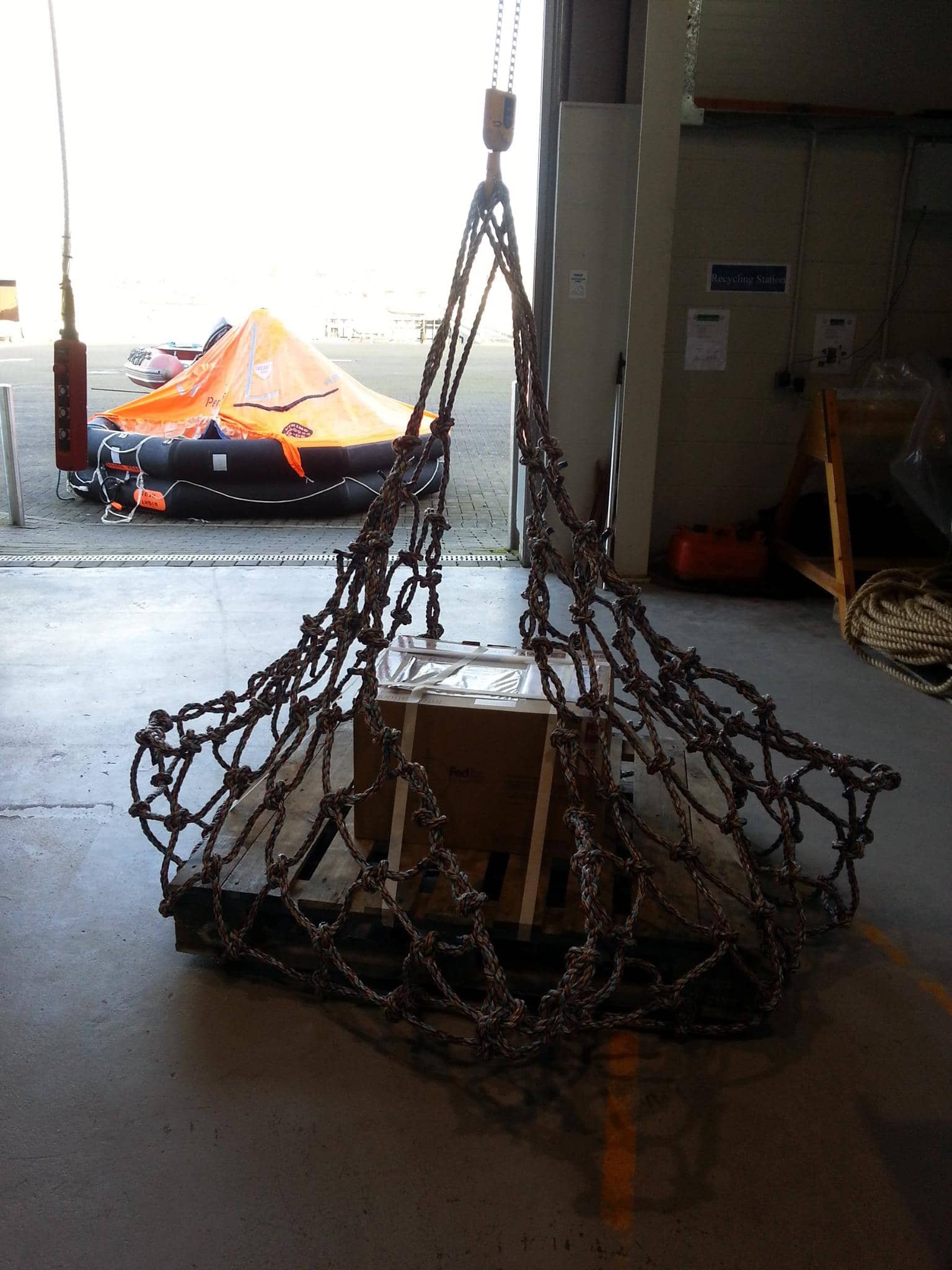 Cargo Net for health and safety training