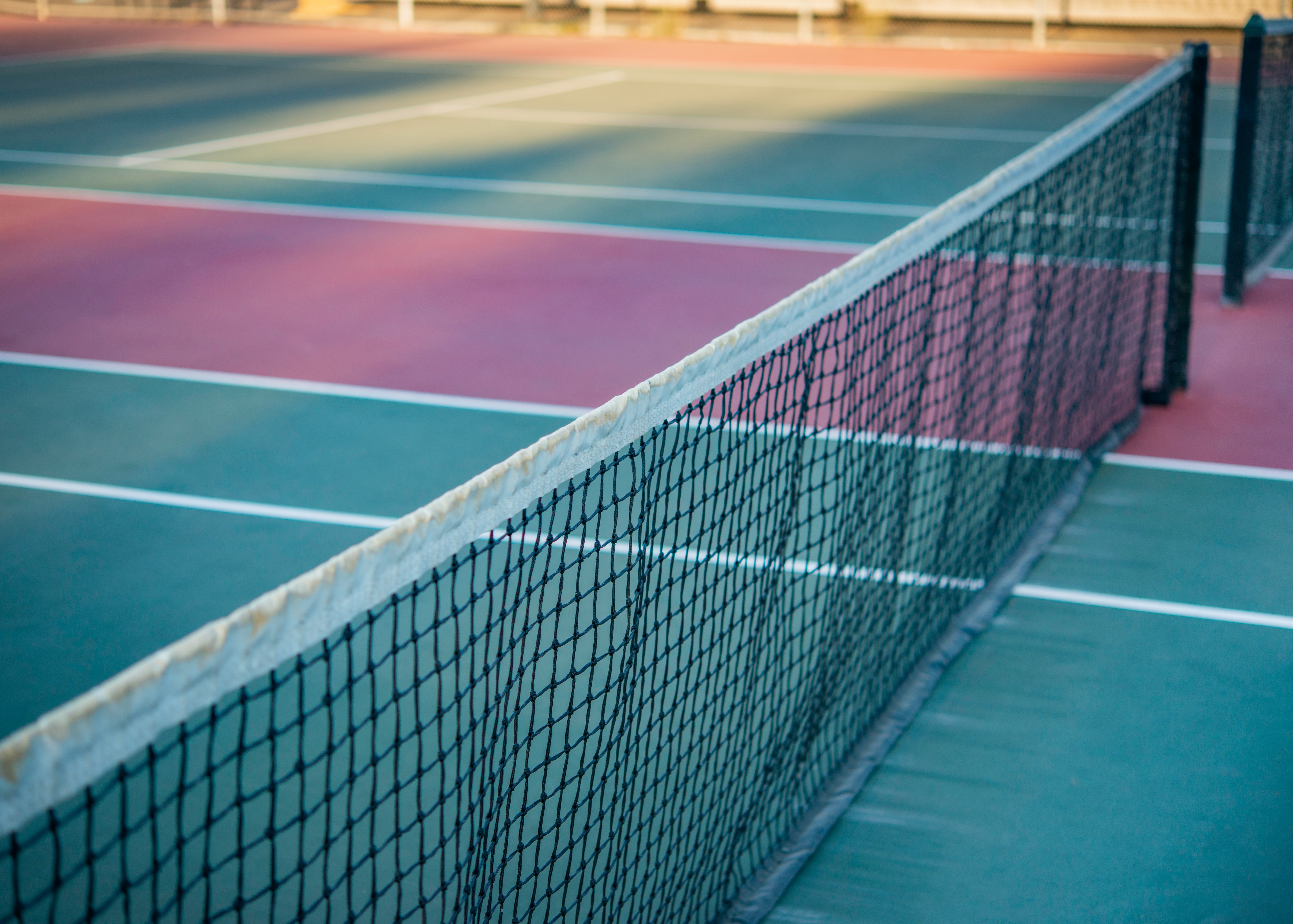 Tennis Net on a court